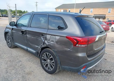 2016 Mitsubishi Outlander Se/Sel из США, поврежденный, VIN JA4AD3A38GZ048297